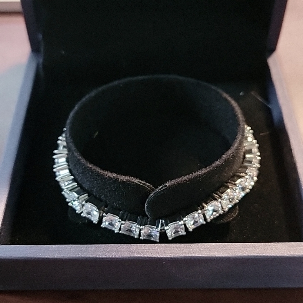 Zirconia tennis bracelet